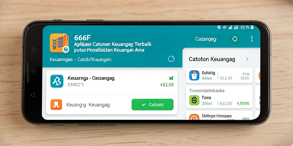 Tampilan antarmuka aplikasi 666F yang sederhana dan fungsional.
