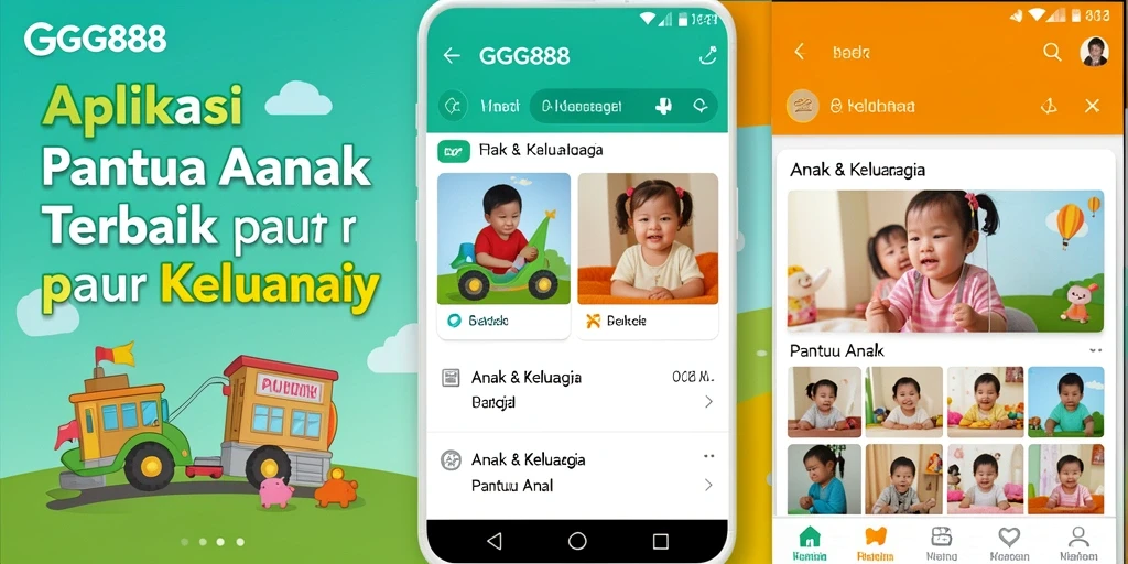 Tampilan antarmuka GGG888 yang ramah pengguna untuk pemantauan anak.
