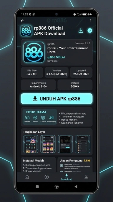 Unduh dan Instal APK rp886 Terbaru untuk Android